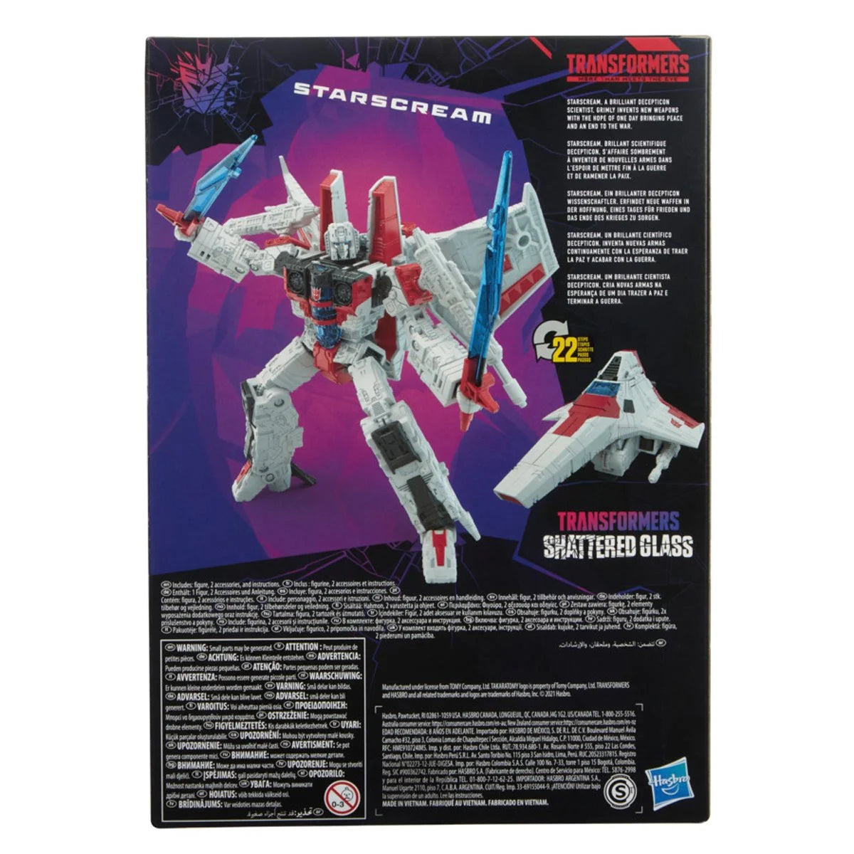 Transformers Generations Shattered Glass Voyager Starscream