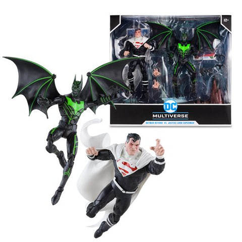 DC Multiverse Batman Beyond vs. Justice Lord Superman 7-Inch Scale Action Figure 2-Pack