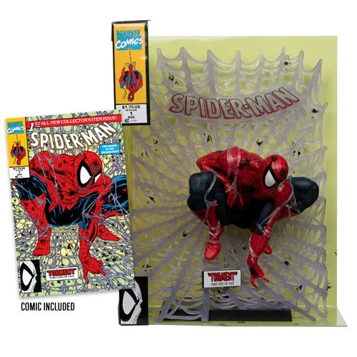 Marvel Collection Wave 6 Spider-Man #1 Spider-Man 1:6 Scale Figure with Comic