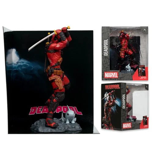 Marvel Wave 5 Deadpool #1 1:10 Scale Posed Figure with Scene