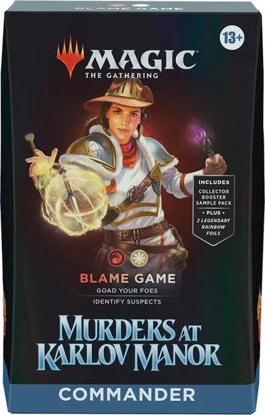Magic the Gatheirng: Murders at Karlov Manor Commander Decks YOU CHOOSE
