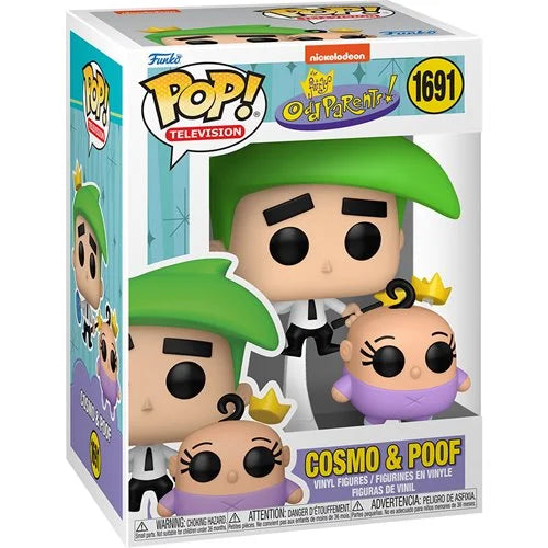 Fairly OddParents Cosmo & Poof Pop! Vinyl Figure and Buddy