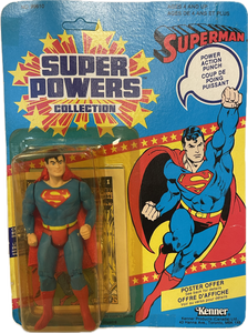 Super Powers Collection Superman 1985 Vintage NOC Unpunched