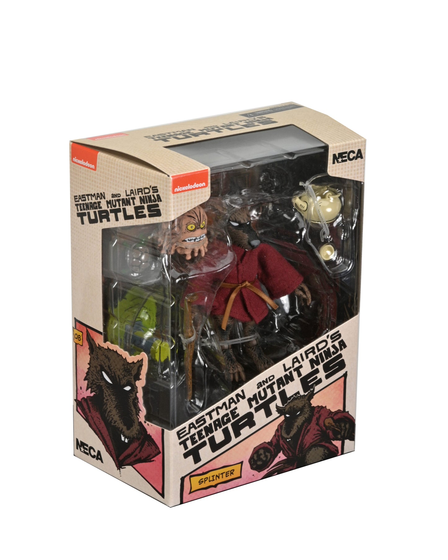 Teenage Mutant Ninja Turtles (Mirage Comics) 7” Scale Action Figures Splinter