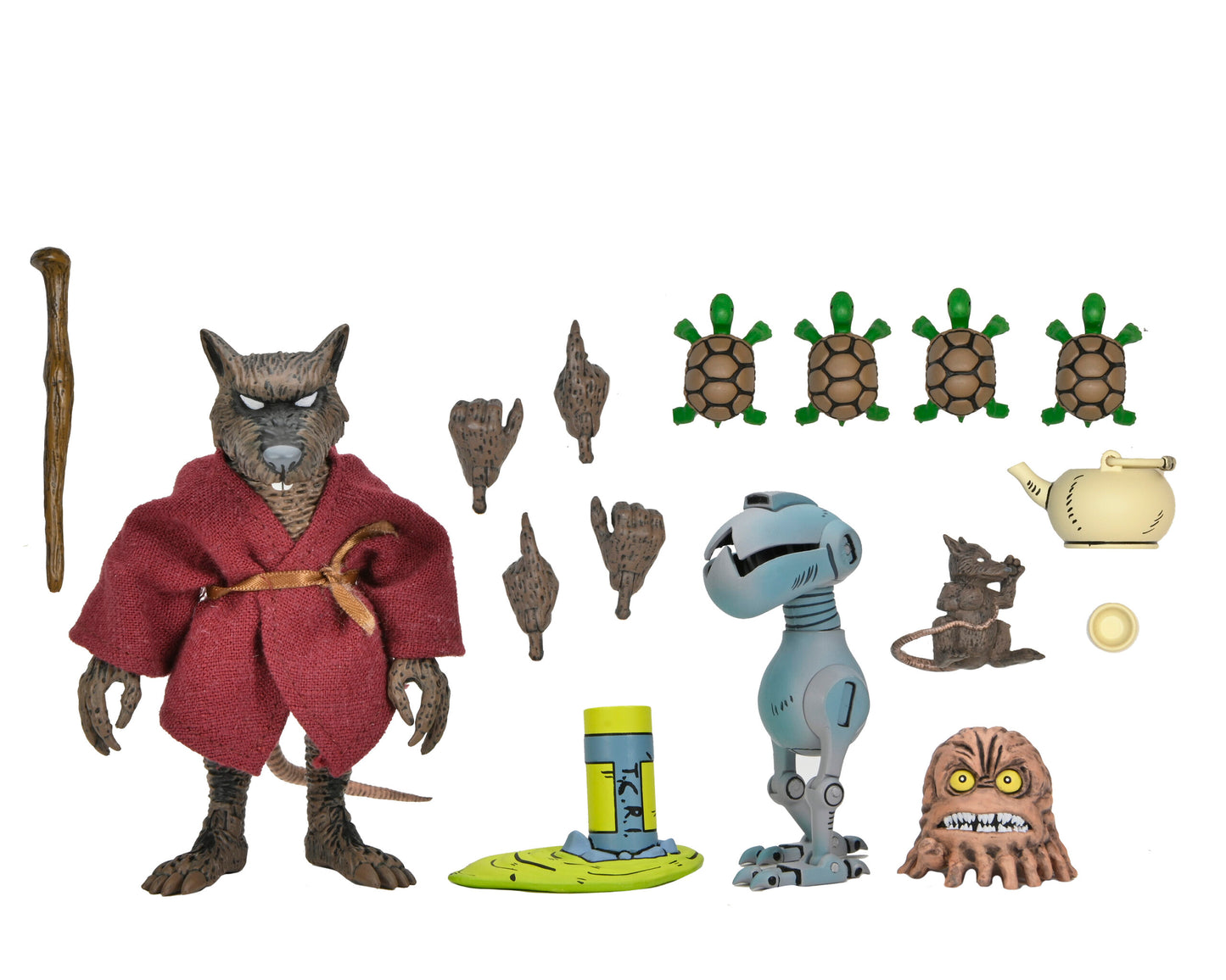 Teenage Mutant Ninja Turtles (Mirage Comics) 7” Scale Action Figures Splinter