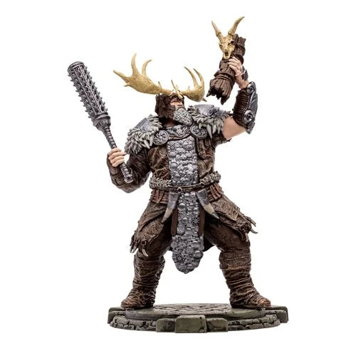 Diablo IV Wave 1 Landslide Druid Common 1:12 Scale Posed Figure