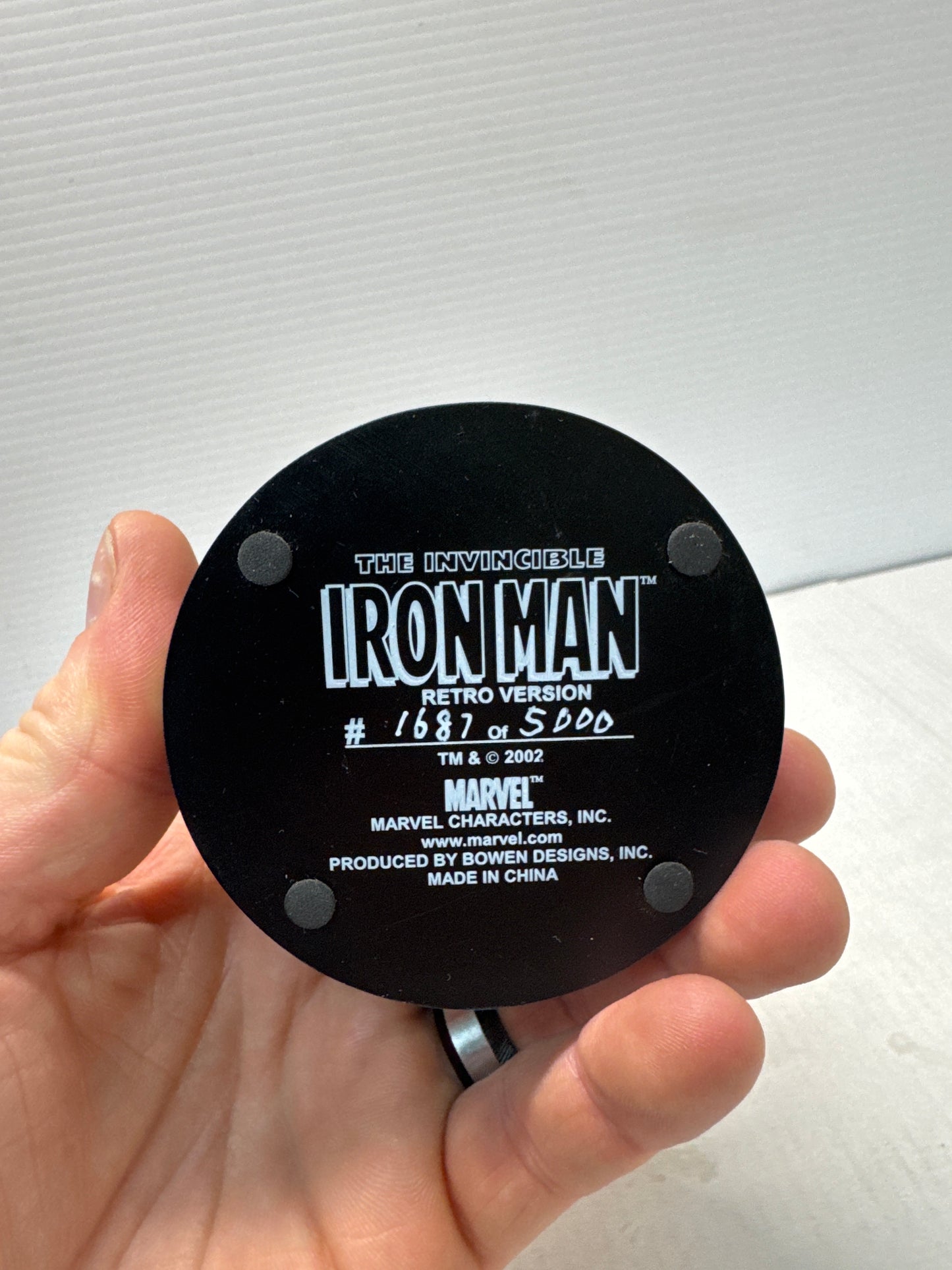 Iron Man Mini Statue Set Classic And Retro 2002 Bowen Designs 1687/5000 NIB