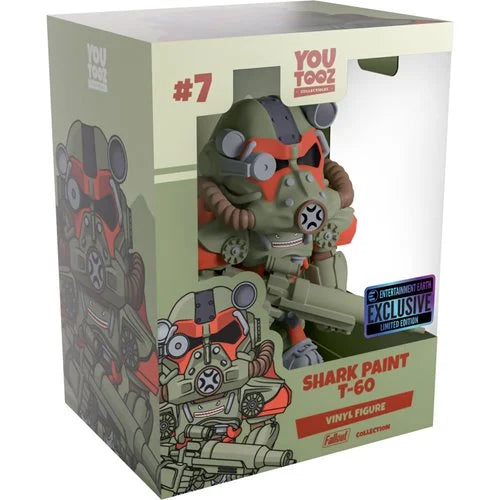 Fallout Collection T-60 Power Armor Green Bomber Variant Vinyl Figure #7 - Entertainment Earth Exclusive