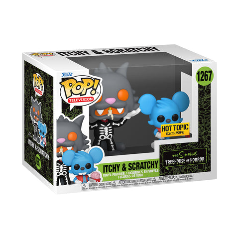 Funko Pop! Vinyl: The Simpsons - Itchy & Scratchy #1267