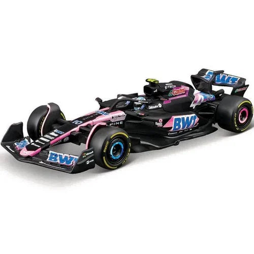 Formula 1 BWT Alpine F1 Team A524 Pierre Gasly #10 with Helmet (2024) Die-Cast Metal 1:43 Scale Vehicle
