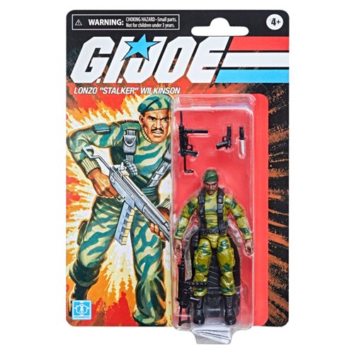G.I. Joe Retro 3 3/4-Inch Lonzo "Stalker" Wilkinson Action Figure