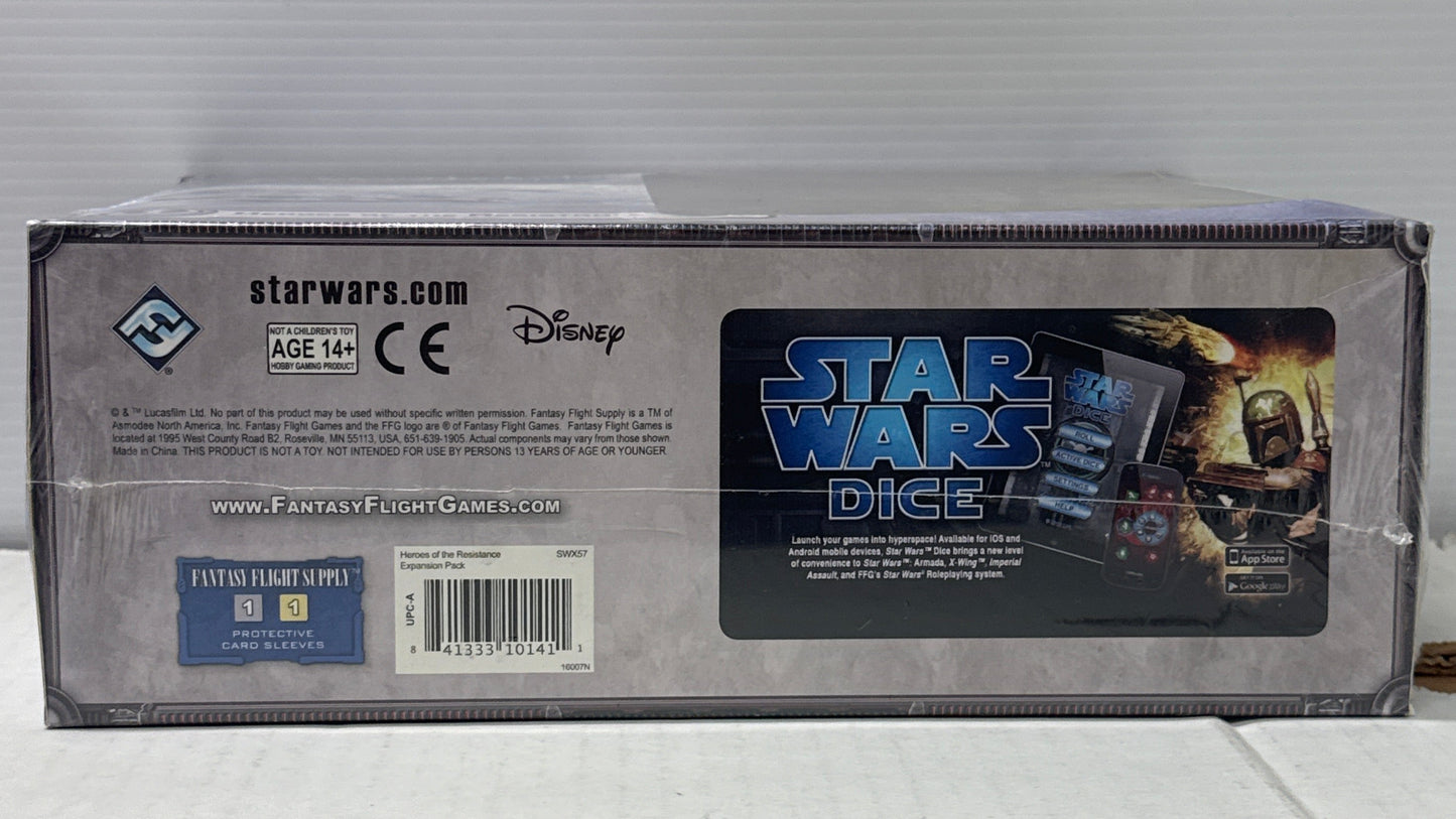 Star Wars X-Wing Heroes of the Resistance Expansion Pack - SEALED
