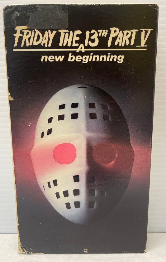 FRIDAY THE 13th PART V A NEW BEGINNING VHS 1985