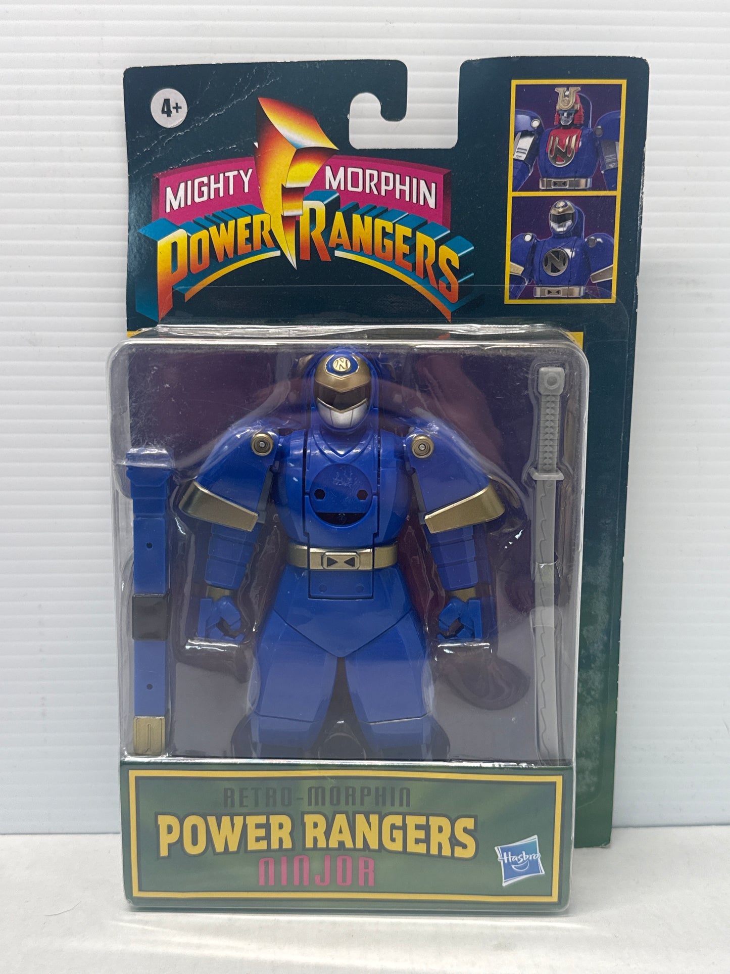 MMPR - Retro Morphin 8 Figure Lot Flip Heads - Missing Dark Suit Kimberly
