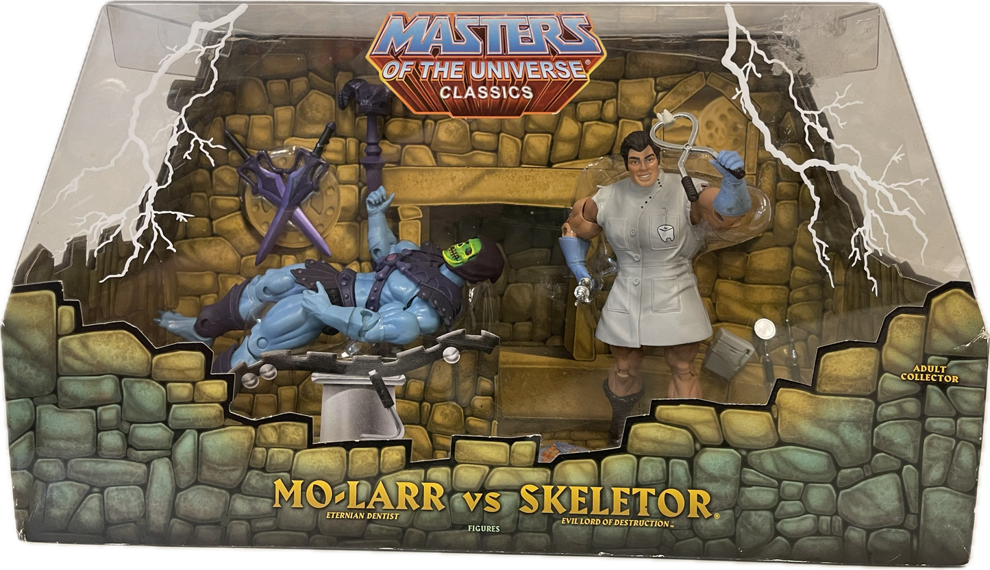 Masters Of The Universe Classics Mo-Larr vs Skeletor