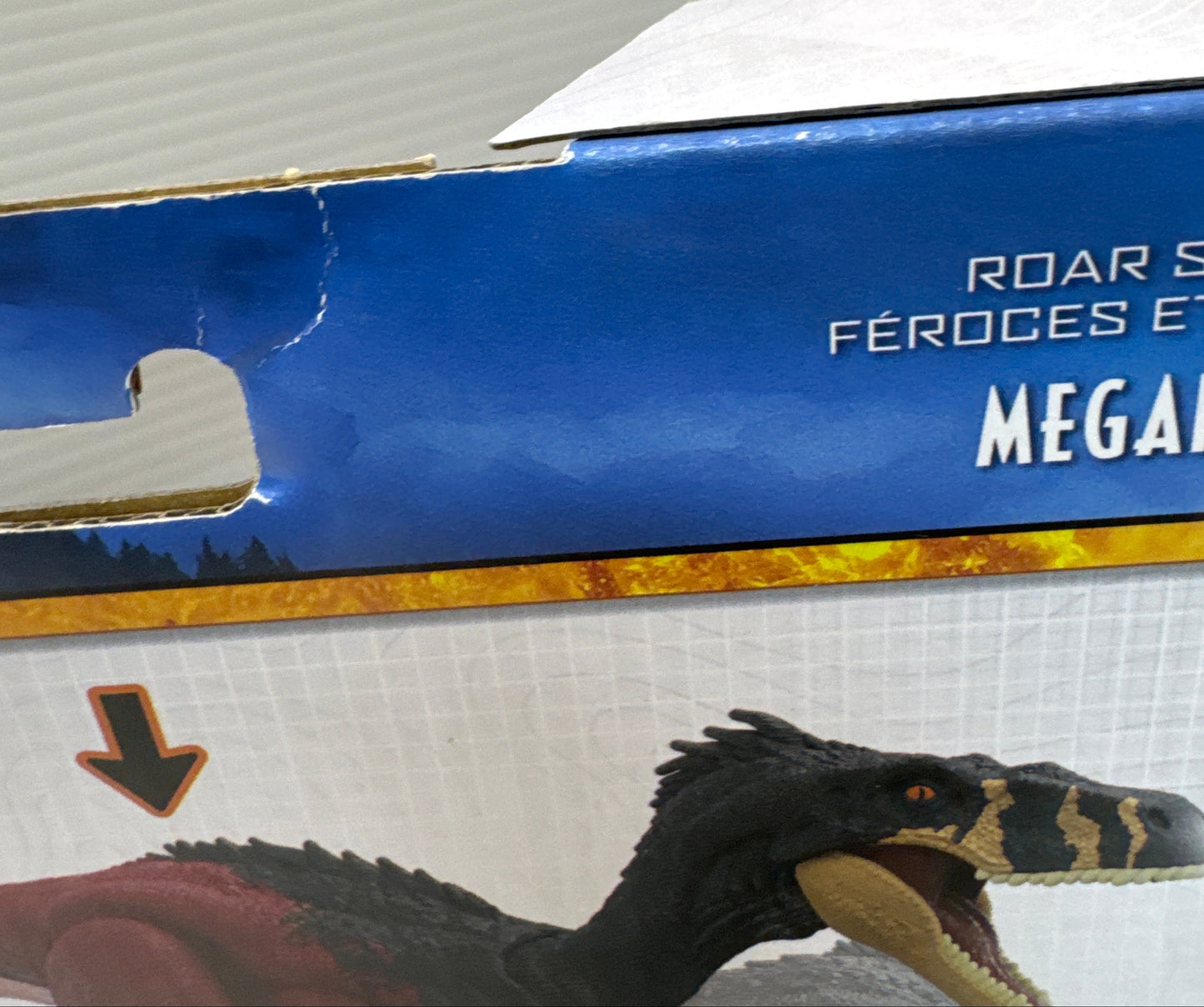 Jurassic World Dominion Roar Strikers Megaraptor