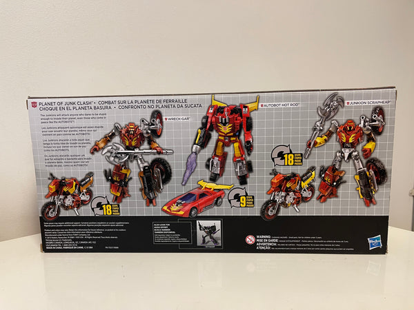 Transformers Platinum Edition Planet Of The Junk Clash 3-Figure Set