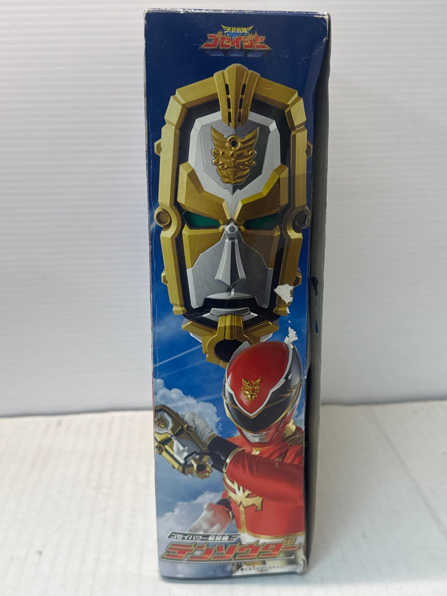 Bandai Tensou Sentai Goseiger Gosei Power Tensouder 2010 w/ 3 Cards Open Box