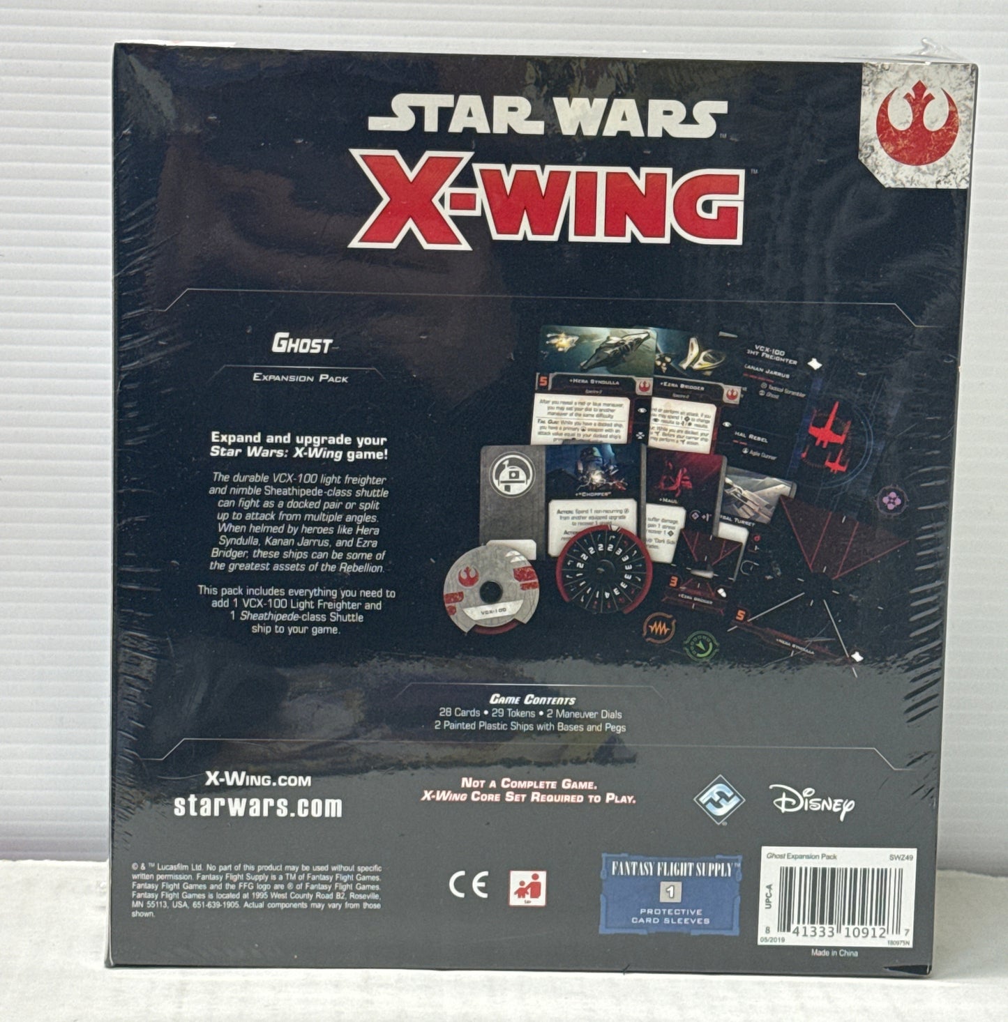 Star Wars X-Wing 2nd Ed: Ghost Expansion Pack SEALED