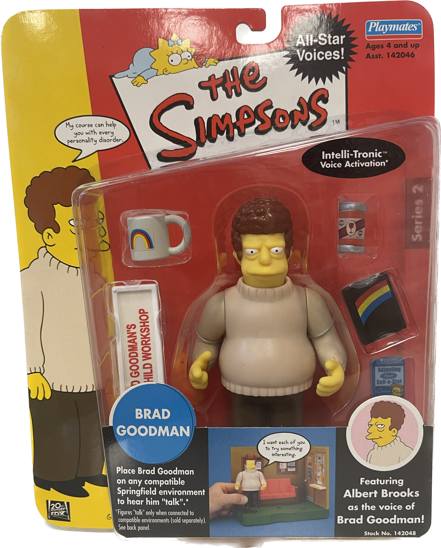 Simpsons All-Star Voices Series #2 Brad Goodman