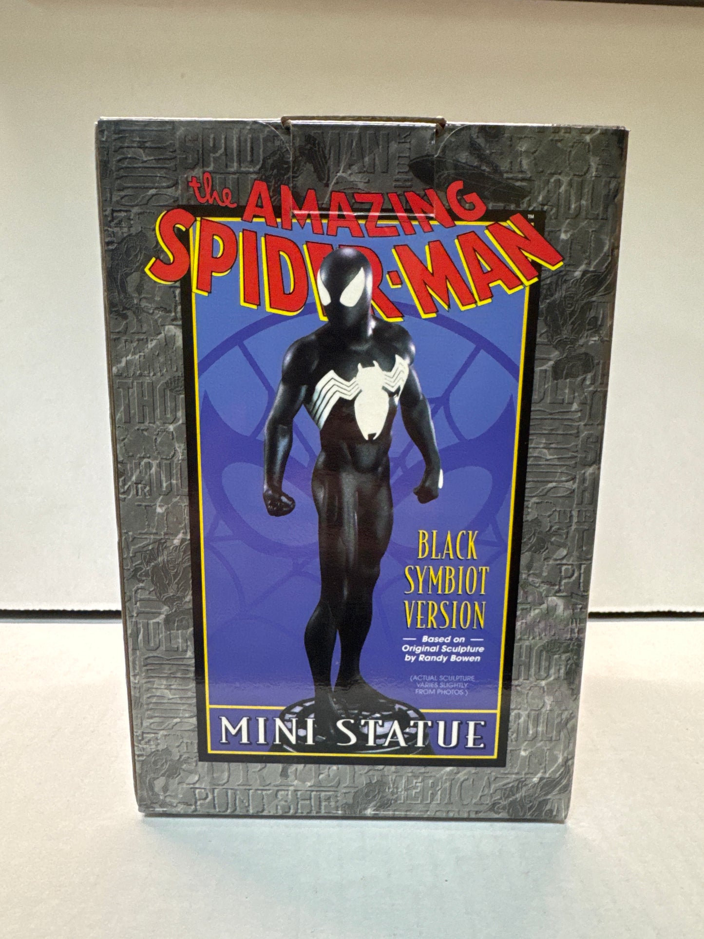 The Amazing Spider-Man Black Symbiote Version Mini Statue - 0582/5000 - NSIB
