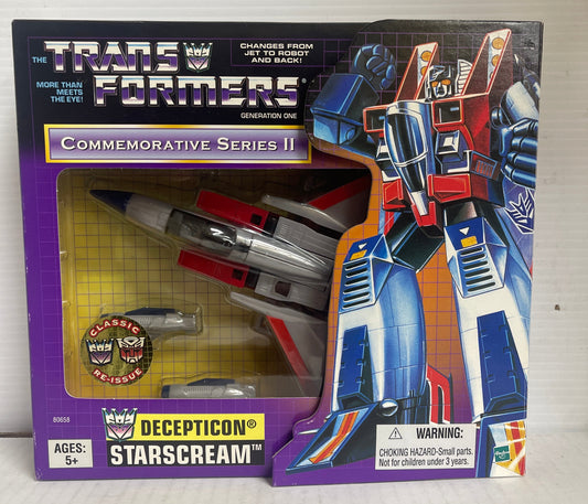 Transformers G1 Commemorative Series 2 Starscream 2002