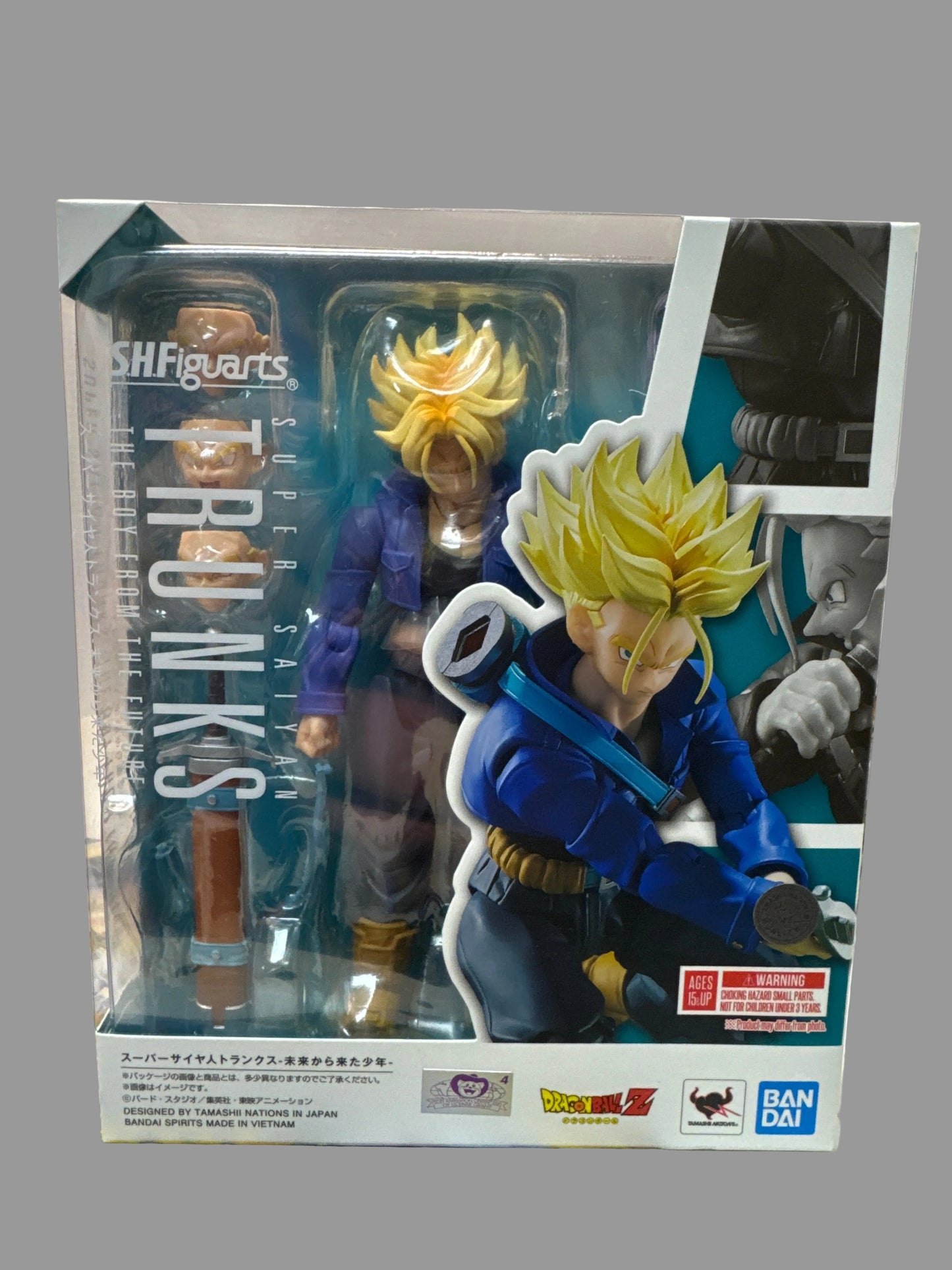 Dragon Ball Z Super Saiyan Trunks The Boy from the Future S.H.Figuarts Action Figure