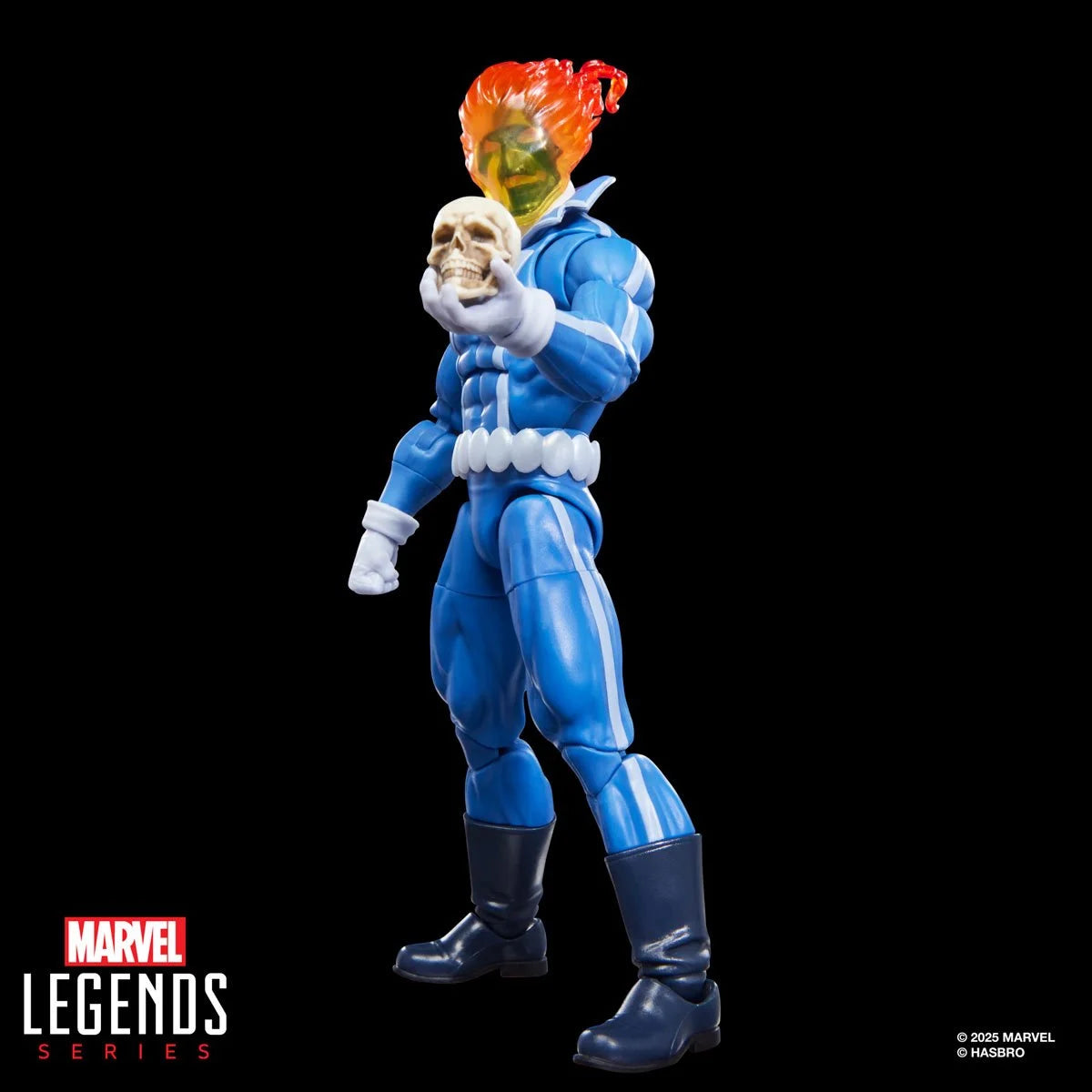 Ghost Rider Marvel Legends Series Johnny Blaze 6-Inch Action Figure with Motorcycle