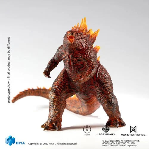 Godzilla King Monsters Stylist Burning Godzilla Statue - PX