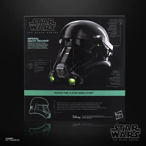 Star Wars The Black Series Death Trooper Helmet Prop Replica