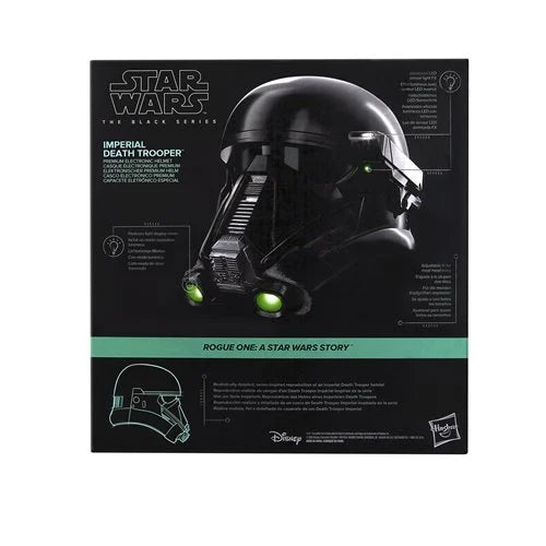 Star Wars The Black Series Death Trooper Helmet Prop Replica