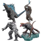 Godzilla vs. Kong Hyper Modeling Series Figures Set of 4