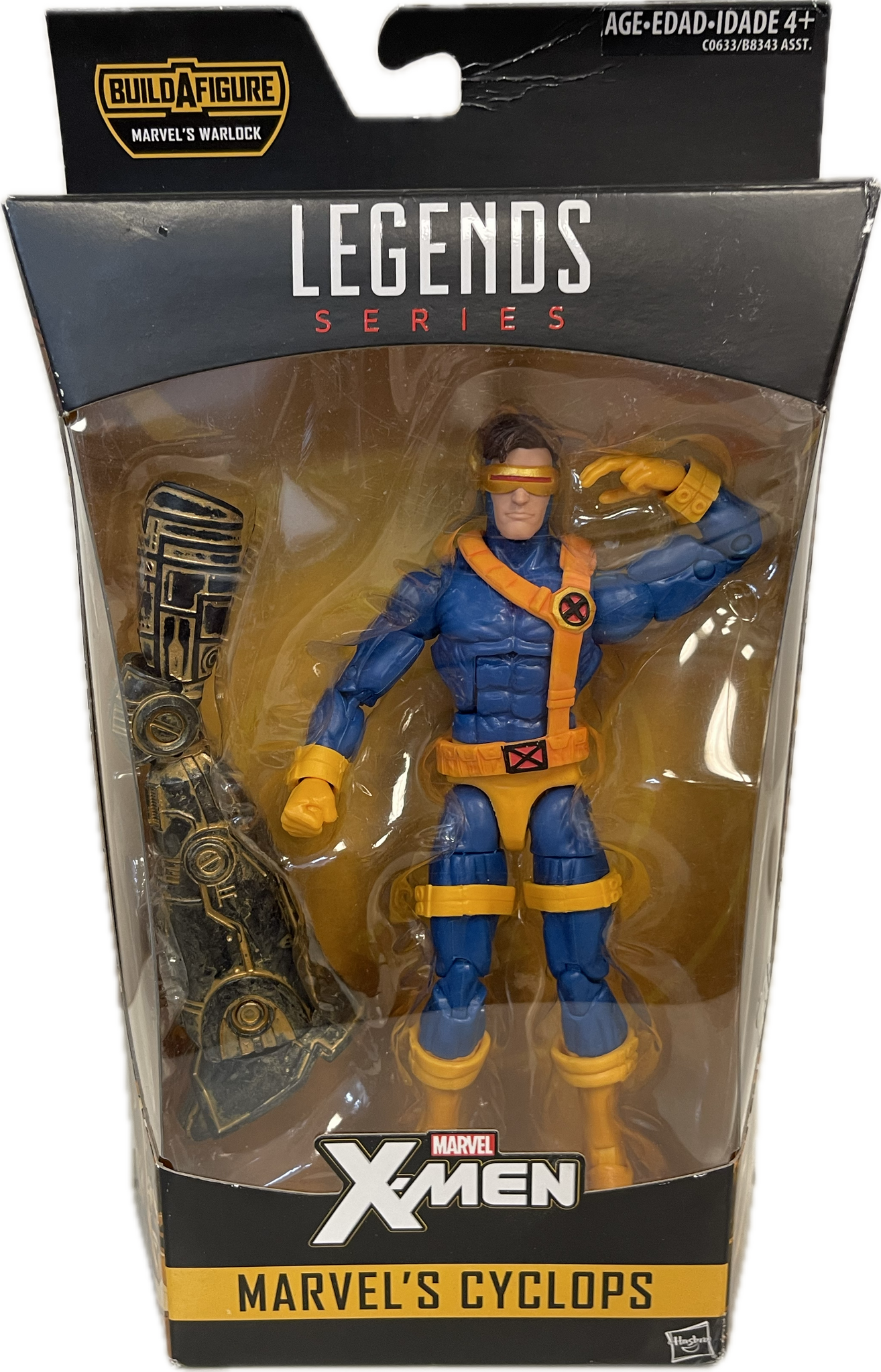 Marvel Legends Series X-Men Cyclops Warlock Build-A-Figure