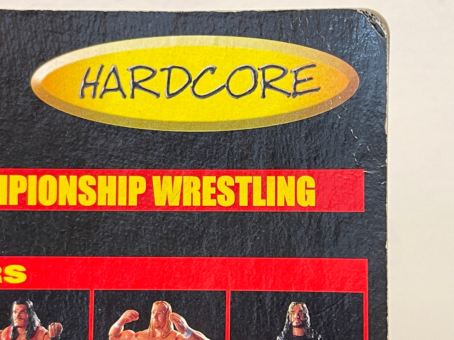 ECW Champion Clashers Rhino Action Figure SIGNED