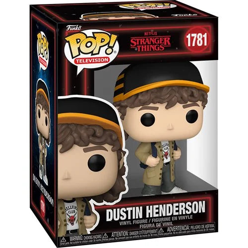 Stranger Things Season 5 Dustin Henderson Funko Pop! Vinyl Figure #1781