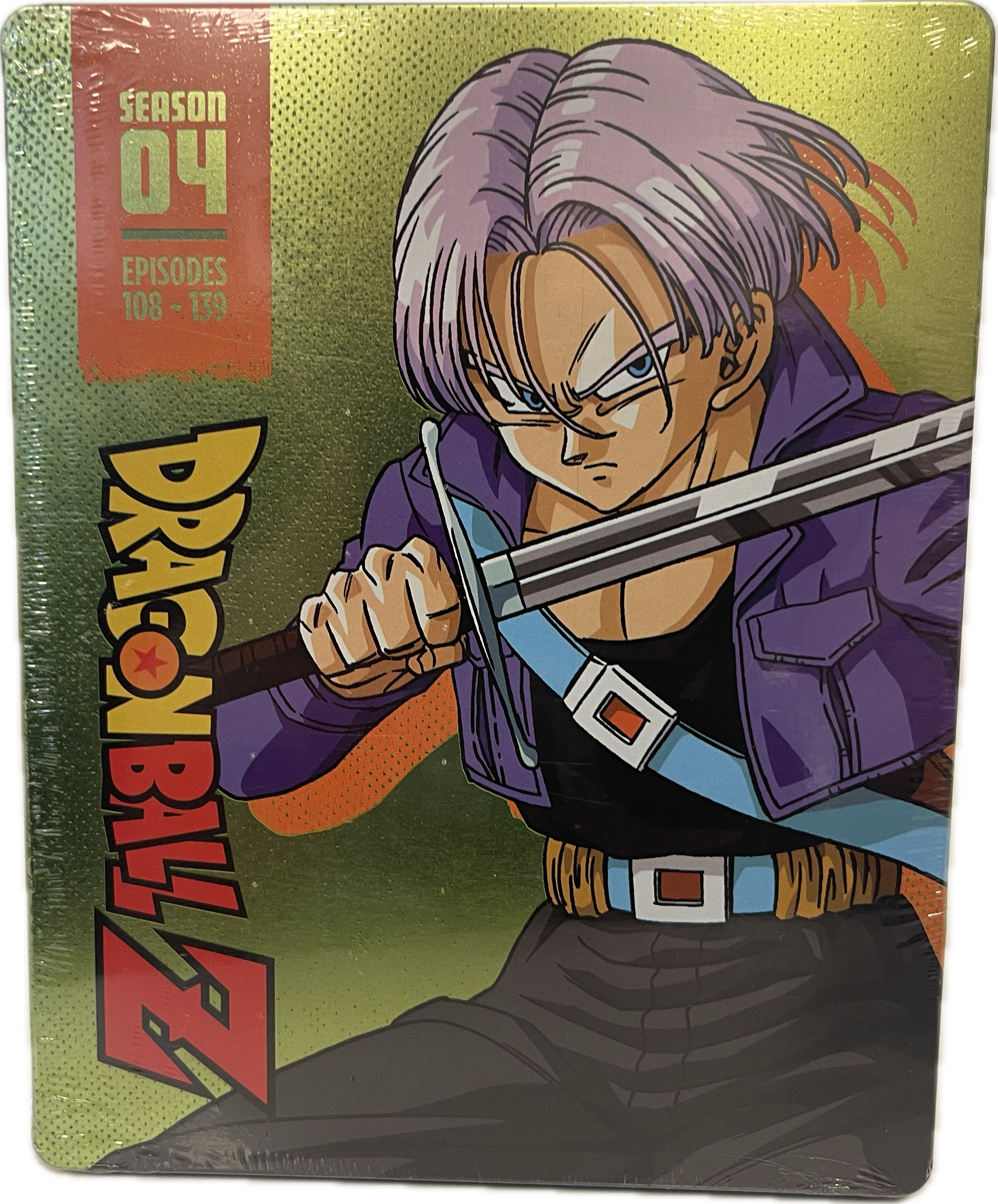 Dragon Ball Z Season 04 Episodes 108-139 4-Disc Blu-Ray Steelbook Set