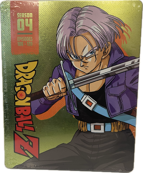 Dragon Ball Z Season 04 Episodes 108-139 4-Disc Blu-Ray Steelbook Set
