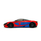 Hollywood Rides Marvel Spider-Man McLaren 720S 1:24 Scale Die-Cast Metal Vehicle with Spider-Man Figure
