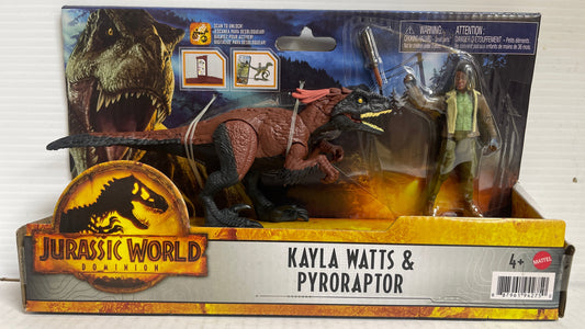 2021 Jurassic World Dominion Kayla Watts & Pyroraptor Action Figure