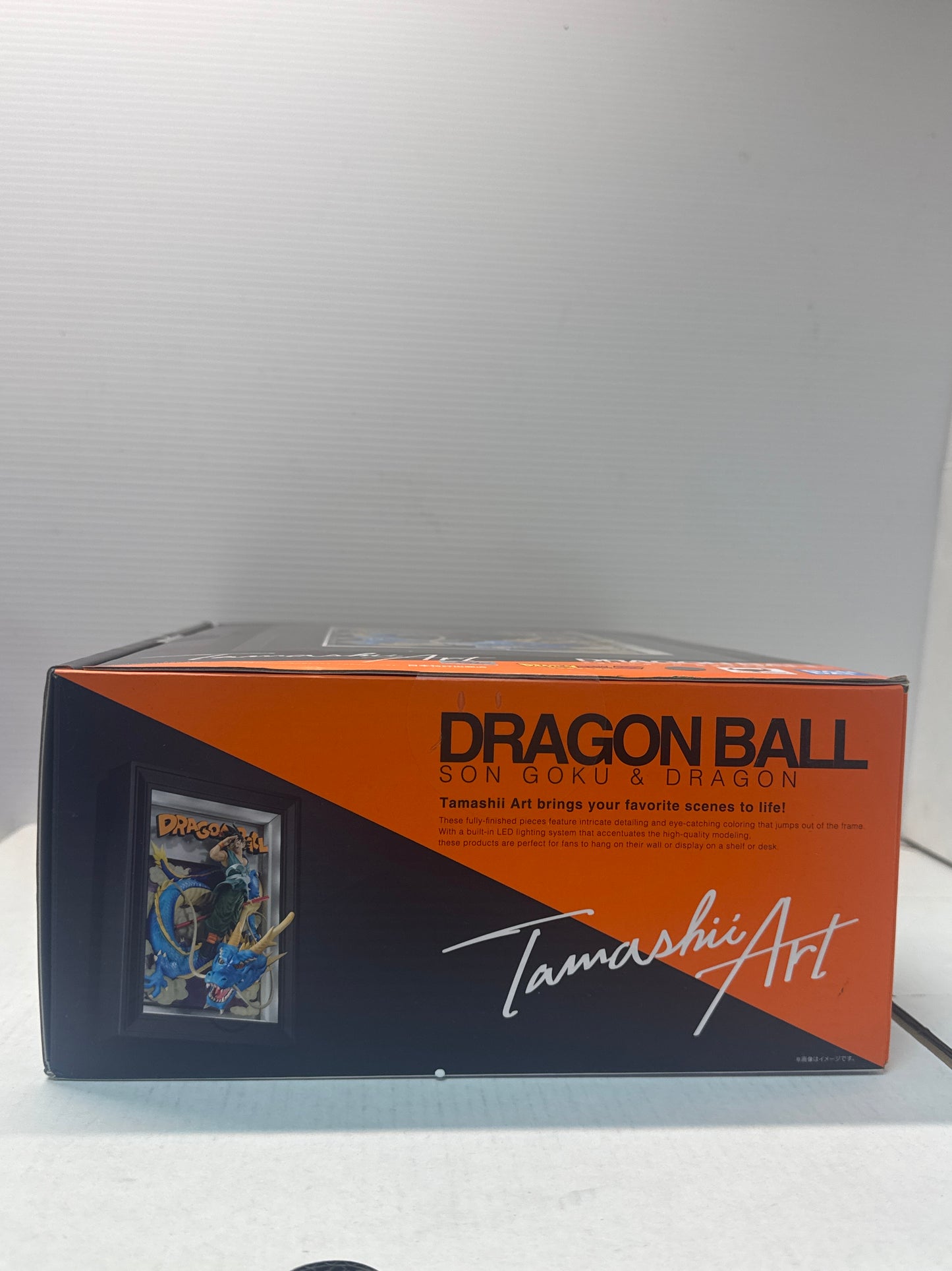 TAMASHII ART DRAGON BALL Z SON GOKU & DRAGON 275mm 3D PAINTING