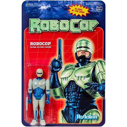 RoboCop Glow in the Dark Battle Damaged RoboCop 3 3/4-Inch ReAction Figure - NYCC Exclusive