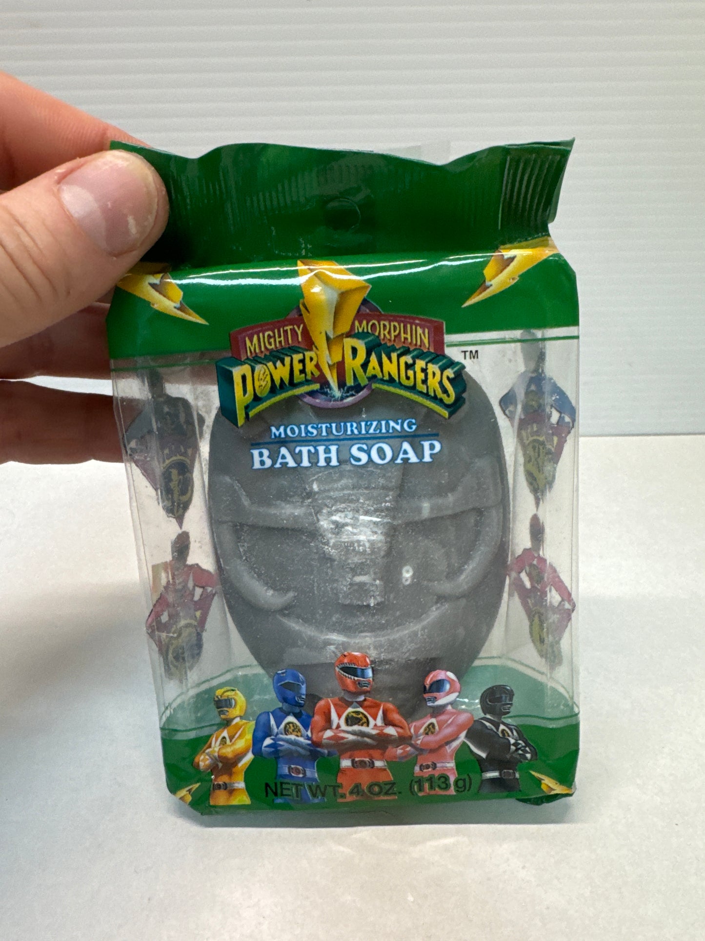 Mighty Morphin Power Rangers - Bath Soap - 1994 - Saban - 5 Pieces