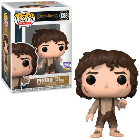 Funko Pop! 1389 The Lord of the Rings - Frodo with the Ring SDCC