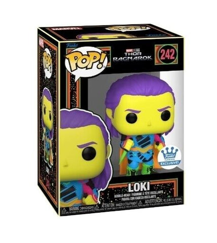 Funko Pop! Loki #242 - Thor Ragnarok Blacklight Funko Exclusive