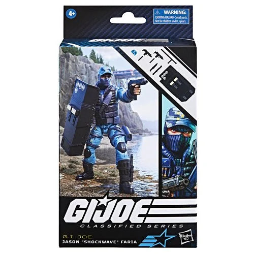 G.I. Joe Classified Series Jason Shockwave Faria 6-Inch Action Figure