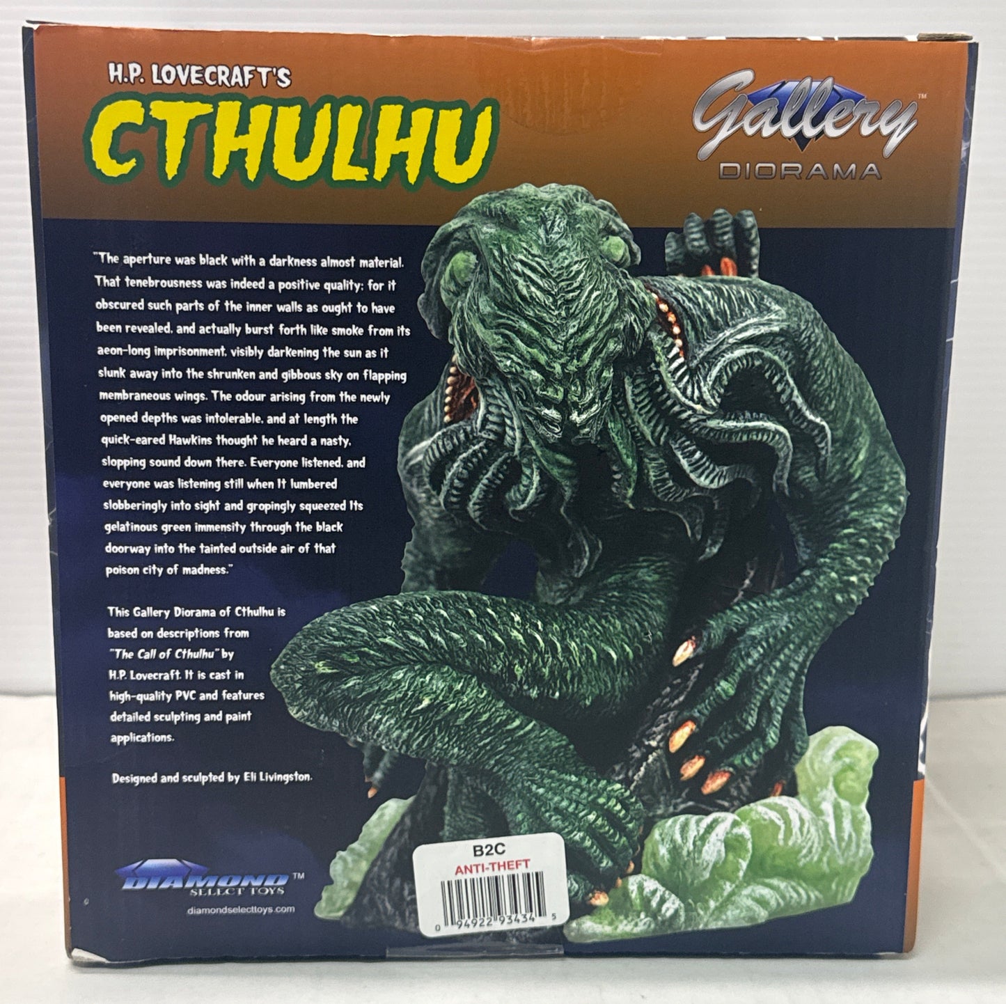HP Lovecraft Cthulhu Gallery PVC Figure Statue NSIB