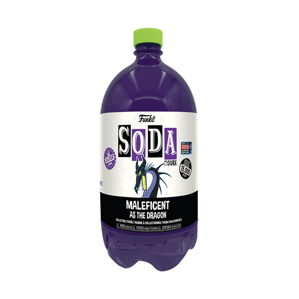 VINYL SODA 3 LITER MALEFICENT AS THE DRAGON