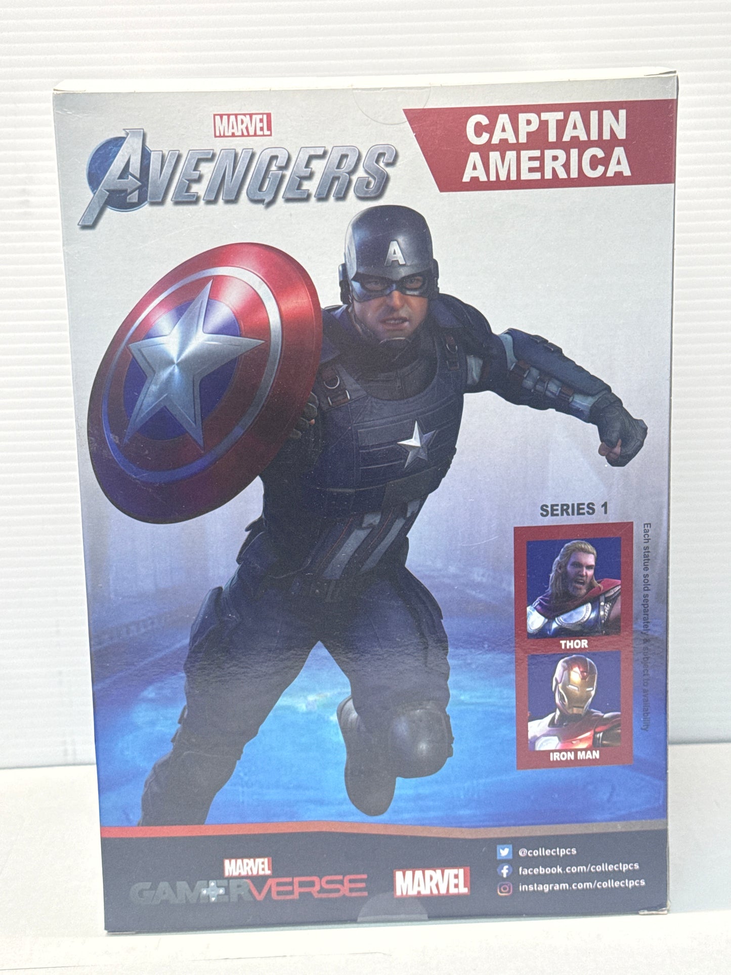 Marvel Gamerverse Avengers Captain America 1/10 PVC statue