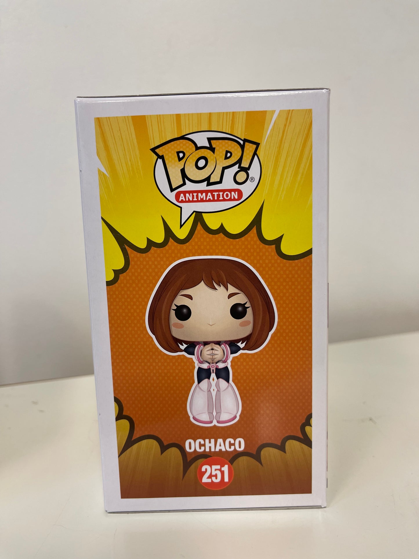 Funko Pop! My Hero Academia Orchaco #251 7BAP Signed By Luci Christian