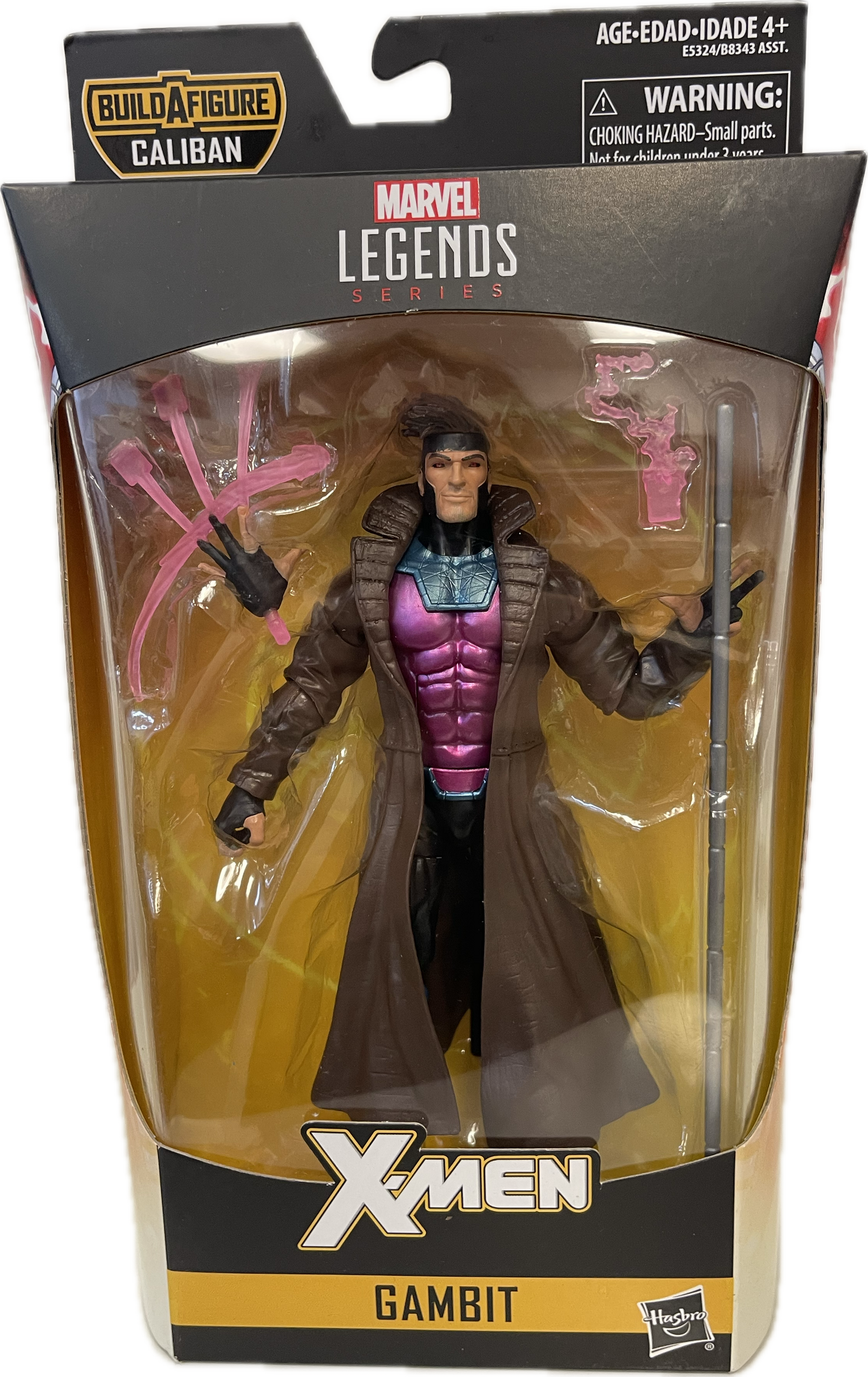 Marvel Legends Series X-Men Gambit Figure Caliban BAF